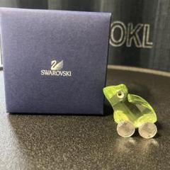 【希少】スワロフスキー  インラブ アンジェロ＆アンジェリーナ カエル ペア置物 希少】スワロフスキー インラブ アンジェロ＆アンジェリーナ