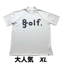 サイズL　［ 8G SHOOT ］モックネック長袖 Amazon.co.jp: 8G SHOOT ロゴプリント モックネック ゴルフ