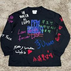doublet MESSAGE EMBROIDERY LONG SLEEVE