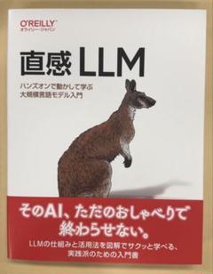 オライリージャパン書籍 直感LLM ハンズオンで動かして学ぶ大規模言語モデル入門
