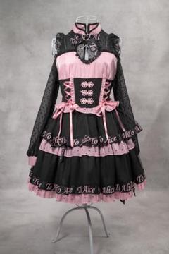 【ToAlice】L614【DC】パンダチャイナメイドワンピース Last one】【ToAlice】L614【DC】パンダチャイナメイド
