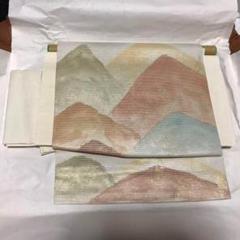 今週の新着アイテム 朱珍 西陣織 名古屋帯 メルカリ - しつけ有 着物・浴衣