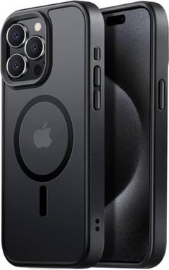 iPhone 15 Pro ケース ケース 半透明 マグネット　ワイヤレス充電