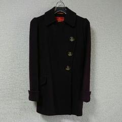 ヴィヴィアンウェストウッド！半値以下お値下げしました！新品タグつき黒コート！ ヴィヴィアンウェストウッド！半値以下お値下げしました！新品