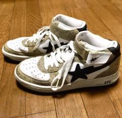 さらに値下げ!希少BAPE STA ベイプスタ ミドルカット スネーク 27.5