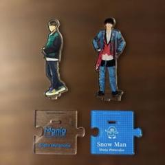 Snow Man - SnowMan 渡辺翔太 アクスタ Mania 7個セット Amazon.co.jp: Snow Man LIVE TOUR 2021 Mania アクリルスタンド