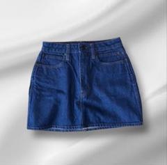 最終値下げ 美品【Mサイズ】Calvin Klein デニムミニスカート 春 夏