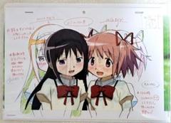 魔法少女まどか⭐︎マギカ 複製原画付クリアファイル 2種 - メルカリ
