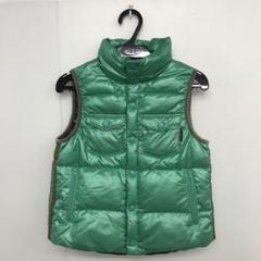 3ピ422◎UNION◎ユニオン◎キッズ服◎ダウンベスト◎サイズ140◎グリーン