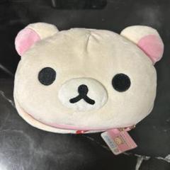 レア　リラックマ コリラックマ　フェイス　バニティ　ポーチ SALE】リラックマ ふわふわフェイスバニティポーチBOOK│宝島社