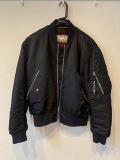 【引越し値下げ】Acne ブルゾン MA-1 ネイビー ネイビー acne studios MA-1 MA1 アクネ 54 - メルカリ