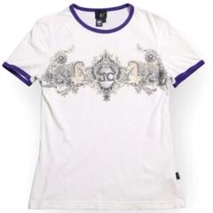 B01960 JUSTcavalli ジャストカバリースタッズシャツ