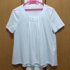 新品 PINORE ラインストーン 長袖Tシャツ 日本製 サイズ38
