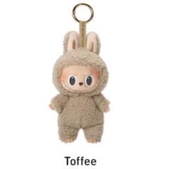 ラブブ LABUBU popmart ぬいぐるみ toffee 新しい未使用】LABUBU POP MART ポップマート ぬいぐるみ Toffee