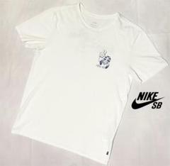 NIKE SB ナイキ 半袖tシャツ イラスト バスケ スケボー ホワイト 限定のサムネイル