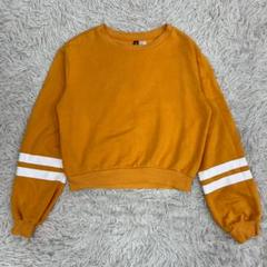 《良品》H＆M ショートスウェットシャツ レディース XS