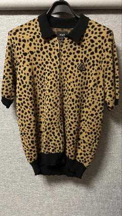 HUF ヒョウ柄 ポロシャツ Mサイズ ハフ m20035263748_1.jpg?1748973448
