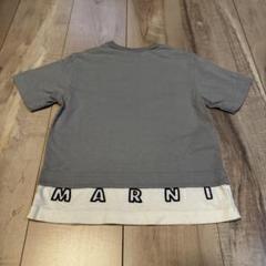 MARNI グレー Tシャツ ロゴ入り