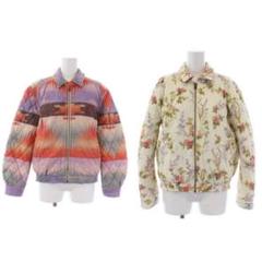 オープニング 大放出セール 新品 ネイティブ、フラワー柄リバーシブル ポロラルフローレン ジャケット・アウター