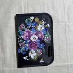 救急3点セット口紅リップケース薔薇手描きトールペイント