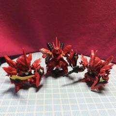 ガンダム ガシャポン 戦士 next サザビー シナンジュ 3体セット