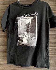 EMODD ブラックプリントTシャツ