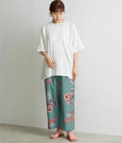 cardo fabrica アフリカンバティックテーパードイージーパンツ