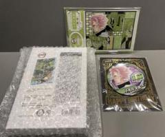 【鬼滅の刃】不死川実弥 バースデー アクリルブロック&ジオラマ&缶バッジ