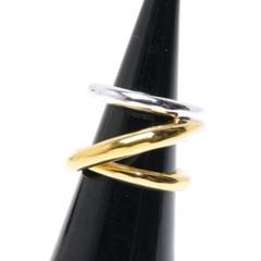 祝開店！大放出セール開催中 コンビ ダイアゴナル シャルロットシェネ 美品 リング 10号 指輪 アクセサリー