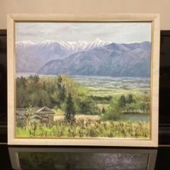 新着入荷の通販 大山功の油絵 メルカリ - 信州駒ヶ岳と伊那谷 絵画