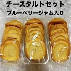 アウトレットスイーツ☆2種のチーズタルト食べ比べセット✨️プレーン&ジャム入り J_BCT_EC_tart6P_original_blueb