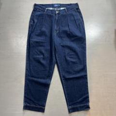激レア　KEBOZ ケボズ　初期2タックデニムパンツ KEBOZ PIN TUCK DENIM BLUE 23FA-I（ケボズ ピン タック デニム