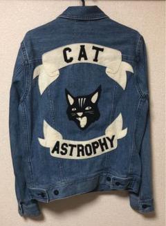 ディーゼル デニムジャケット CATワッペン