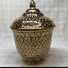 【美品】ベンジャロン焼き　小物入れ