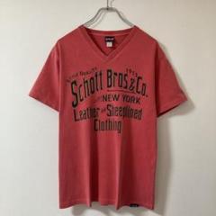 ▶︎【良品】Schott N.Y.C. ｜ショット，Tシャツ，Ｖネック