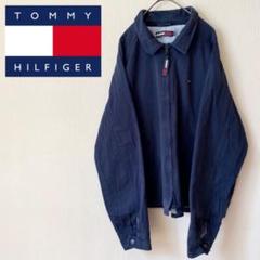 90s トミーヒルフィガー 刺繍 スウィングトップ アウター ブルゾン US古着