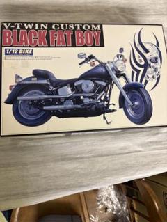 絶版希少　アオシマ　1/12スケールBLACK FAT BOY 希少 アオシマ 1/12スケール BLACK FAT BOY 未使用 - メルカリ