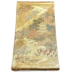 初売り 福袋 P8685 ○高級 正絹 唐織 明日香錦曲水の宴 本金二重箔 六通 袋帯 着物・浴衣