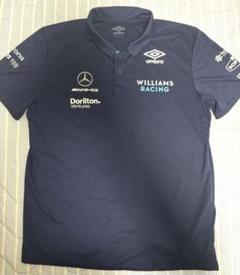 F 1 ウィリアムズレーシング ポロシャツ ドリルトンロゴ　レプリカのサムネイル