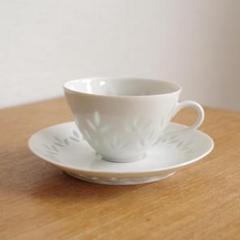 Arabia Rivi Rice Grain Porcelain デミタスカップ