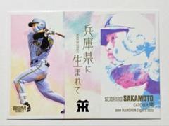 坂本誠志郎 兵庫県に生まれてカード BBM阪神タイガース2025