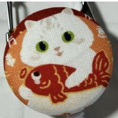M272　リールキーホルダー　癒しネコ