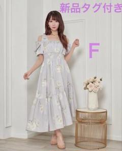ロゼミューズ 2way sleeve floral dress 新品タグ付き - メルカリ