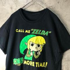 Z3006古着　Tシャツ ブラック　キッズ　90s Y2K