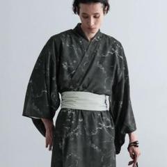 【美品】HARE 大理石柄 浴衣3点セット (UNISEX)
