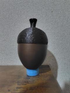 どんぐり　3Dプリントキーホルダー