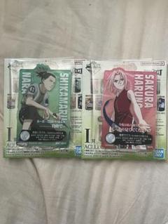 NARUTO ACLECTカード 一番くじ　中忍試験編 I賞 シカマル　サクラ