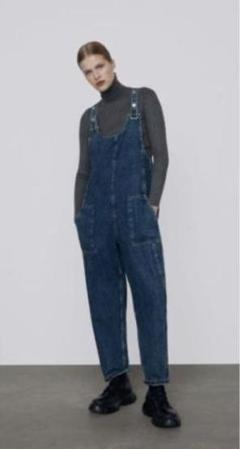 Zara ♡デニムオーバーオール♡楽ちん綺麗　XS