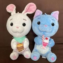 ディズニー　シュガー・ラッシュ　イヌ&ネコぬいぐるみ2 体セット　約30㎝ ぬいぐるみ キャラクター ディズニー | ドイツ最高級テディベア