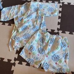 甚平 男の子 100 花火柄